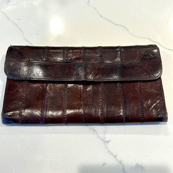 Vintage Eel Skin Long Wallet - Picture 4 of 7
